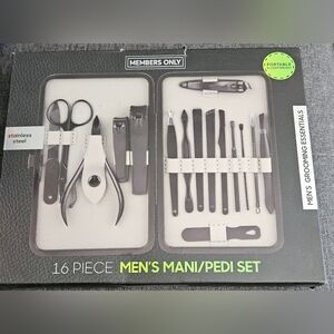 Members Only 16 Piece Men's Mani/Pedi Set
